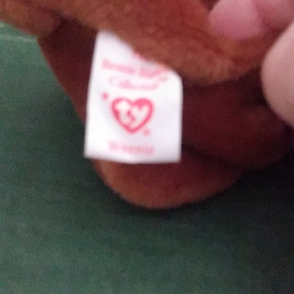 RARE! Weenie dog beanie baby made with pvc pellets. Mint condition - Picture 4 of 5